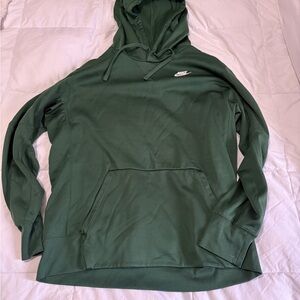 Nike Men's Forest Green Hoodie